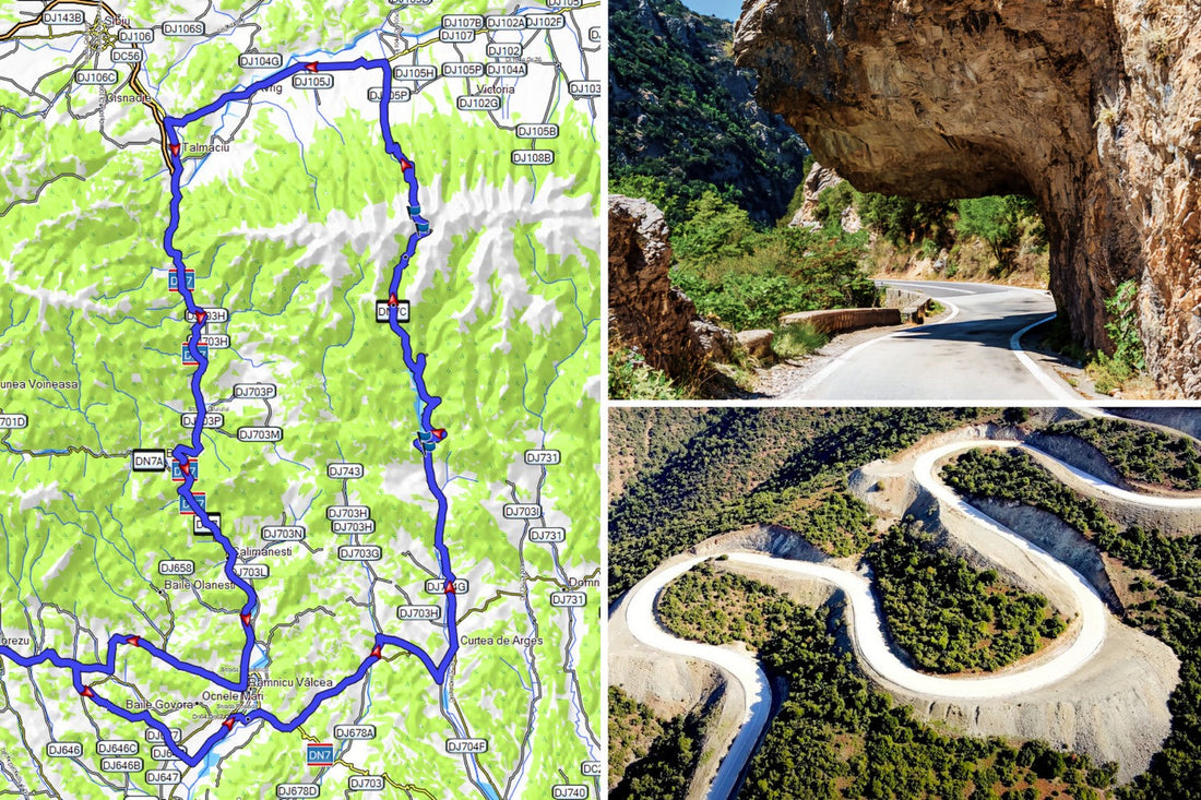 How to Prepare a 12-Day Motorcycle Route Through 9 Balkan Countries with a GPX Tracks
