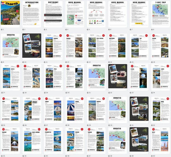 Croatia Motorcycle Guide & GPX Tracks – 7-day itinerary preview with maps, highlights, and scenic routes for bikers.