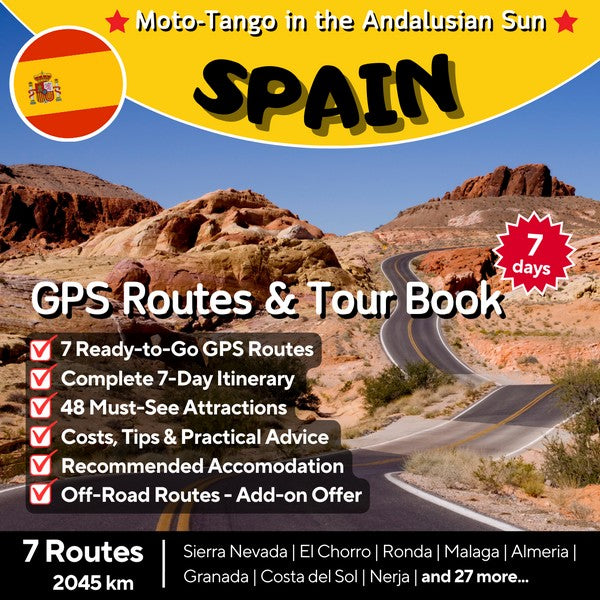ADVENTURE PACK - Spain + Portugal + Pyrenees