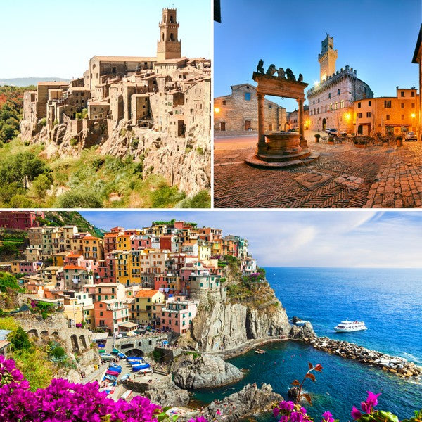 ADVENTURE PACK - Alps + Tuscany + Sardinia
